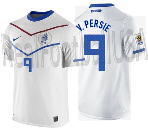 NIKE ROBIN VAN PERSIE NETHERLANDS AWAY JERSEY FIFA WORLD CUP 2010 1