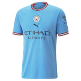 PUMA ERLING HAALAND MANCHESTER CITY UEFA CHAMPIONS LEAGUE HOME JERSEY 2022/23 2