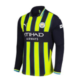 PUMA ERLING HAALAND MANCHESTER CITY LONG SLEEVE AWAY JERSEY 2024/25 2