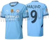 PUMA ERLING HAALAND MANCHESTER CITY UEFA CHAMPIONS LEAGUE HOME JERSEY 2024/25 1
