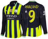 PUMA ERLING HAALAND MANCHESTER CITY UEFA CHAMPIONS LEAGUE LONG SLEEVE AWAY JERSEY 2024/25 1