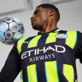 PUMA ERLING HAALAND MANCHESTER CITY LONG SLEEVE AWAY JERSEY 2024/25 3