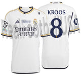 ADIDAS TONY KROOS REAL MADRID AUTHENTIC MATCH HOME JERSEY UEFA CHAMPIONS LEAGUE FINAL 2024 1