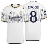 ADIDAS TONY KROOS REAL MADRID UEFA CHAMPIONS LEAGUE AUTHENTIC MATCH HOME JERSEY 2023/24 1