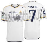 ADIDAS VINI JR REAL MADRID AUTHENTIC MATCH HOME JERSEY UEFA CHAMPIONS LEAGUE FINAL 2024 1