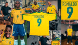 NIKE RONALDO BRAZIL HOME JERSEY FIFA WORLD CUP 1998 RE ISSUE 2024 12