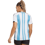ADIDAS LIONEL MESSI ARGENTINA WOMEN'S HOME JERSEY WINNERS FIFA WORLD CUP 2022 3