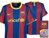 NIKE LIONEL MESSI FC BARCELONA AUTHENTIC MATCH HOME JERSEY 2010/11 10
