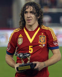 ADIDAS CARLES PUYOL SPAIN HOME JERSEY FIFA CONFEDERATIONS CUP 2013