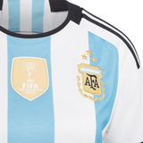 ADIDAS LIONEL MESSI ARGENTINA WOMEN'S HOME JERSEY WINNERS FIFA WORLD CUP 2022 7