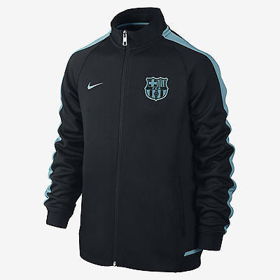 NIKE FC BARCELONA NIGHT RISING AUTHENTIC N98 YOUTH JACKET 2015/16 ...