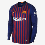 NIKE LIONEL MESSI FC BARCELONA LONG SLEEVE HOME JERSEY 2018/19 1