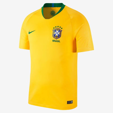 NIKE PELE BRAZIL HOME JERSEY FIFA WORLD CUP 2018 PATCHES –