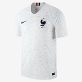 NIKE KYLIAN MBAPPE FRANCE AWAY JERSEY FIFA WORLD CUP 2018 PATCHES