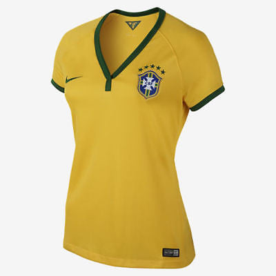 NIKE BRAZIL WOMENS HOME JERSEY FIFA WORLD CUP 2014 1