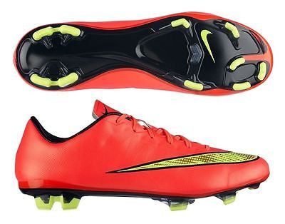 NIKE MERCURIAL VELOCE II FG FIRM GROUND SOCCER CR7 SHOES Hyper Punch