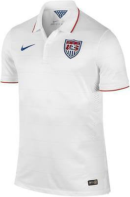 NIKE USMNT USA AUTHENTIC MATCH HOME JERSEY FIFA WORLD CUP 2014
