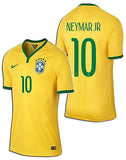 NIKE NEYMAR JR BRAZIL AUTHENTIC MATCH HOME JERSEY FIFA WORLD CUP 2014 2