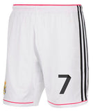 ADIDAS CRISTIANO RONALDO REAL MADRID HOME GAME SHORT 2014/15.