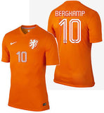 NIKE DENNIS BERGKAMP NETHERLANDS AUTHENTIC HOME JERSEY FIFA WORLD CUP 2014.