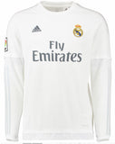 ADIDAS CRISTIANO RONALDO STYLE REAL MADRID LONG SLEEVE HOME JERSEY 2015/16 3