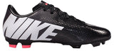 NIKE MERCURIAL VICTORY IV CR7 FG JR FIRM GROUND YOUTH SOCCER SHOES KIDS Black/White.