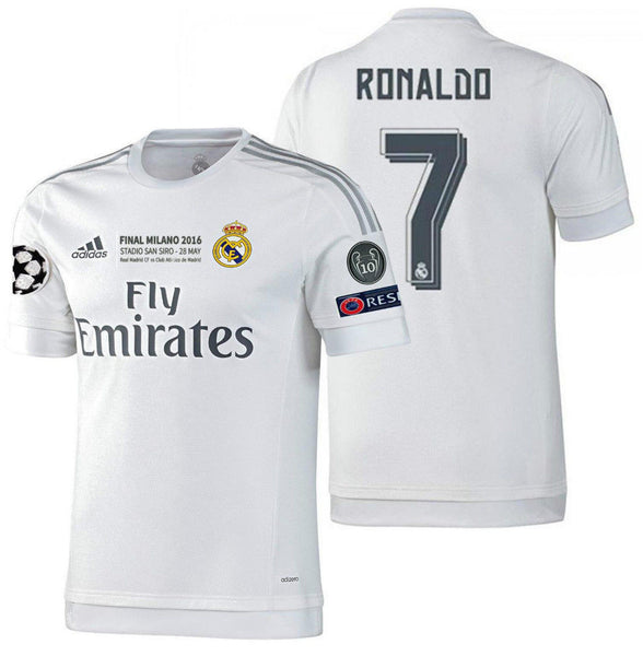 ucl real madrid jersey