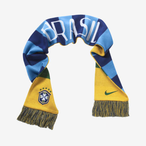 NIKE BRAZIL SUPPORTERS SCARF FIFA WORLD CUP 2014
