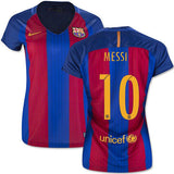 NIKE LIONEL MESSI FC BARCELONA WOMEN'S HOME JERSEY 2016/17 1