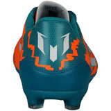ADIDAS MESSI F10.3 FG FIRM GROUND SOCCER SHOES Power Teal/Core White/Solar 5