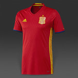 ADIDAS ANDRES INIESTA SPAIN AUTHENTIC PLAYER ADIZERO HOME JERSEY EURO 2016 2