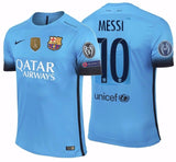 NIKE LIONEL MESSI FC BARCELONA AUTHENTIC MATCH UEFA CHAMPIONS LEAGUE THIRD JERSEY 2015/16 1