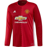 ADIDAS MANCHESTER UNITED LONG SLEEVE HOME JERSEY 2016/17