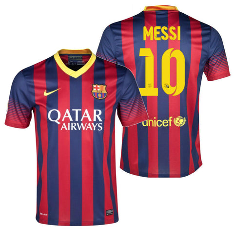 Nike barcelona jersey messi Clearance