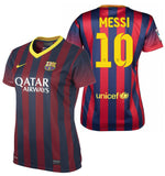 NIKE LIONEL MESSI FC BARCELONA WOMEN'S HOME JERSEY 2013/14.