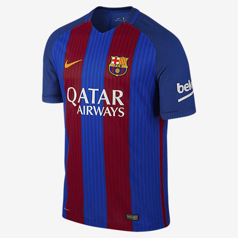 NIKE LIONEL MESSI FC BARCELONA AUTHENTIC VAPOR MATCH HOME JERSEY 2016 ...