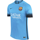 NIKE ANDRES INIESTA FC BARCELONA AUTHENTIC MATCH UEFA CHAMPIONS LEAGUE THIRD JERSEY 2015/16 3