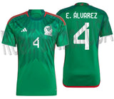 ADIDAS EDSON ALVAREZ MEXICO HOME JERSEY FIFA WORLD CUP 2022 1