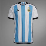 ADIDAS LIONEL MESSI ARGENTINA AUTHENTIC MATCH HOME JERSEY FINAL GAME FIFA WORLD CUP QATAR 2022 2