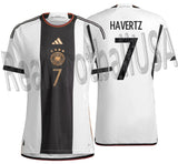 ADIDAS KAI HAVERTZ GERMANY AUTHENTIC HOME JERSEY FIFA WORLD CUP 2022 1