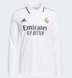 ADIDAS REAL MADRID AUTHENTIC LONG SLEEVE HOME JERSEY 2022/23 1