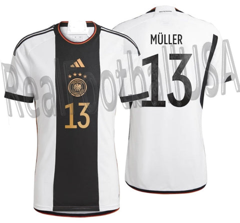ADIDAS THOMAS MULLER GERMANY HOME JERSEY FIFA WORLD CUP 2022 1