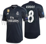 ADIDAS TONY KROOS REAL MADRID AUTHENTIC MATCH UEFA CHAMPIONS LEAGUE AWAY JERSEY 2018/19 1