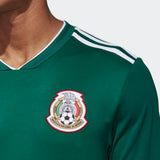 ADIDAS JAVIER "CHICHARITO" HERNANDEZ MEXICO LONG SLEEVE HOME JERSEY WORLD CUP 2018 PATCHES 5