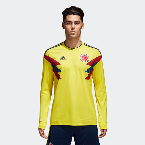 ADIDAS JAMES RODRIGUEZ COLOMBIA LONG SLEEVE HOME JERSEY FIFA WORLD