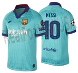 NIKE LIONEL MESSI FC BARCELONA UEFA CHAMPIONS LEAGUE THIRD JERSEY 2019/20 1