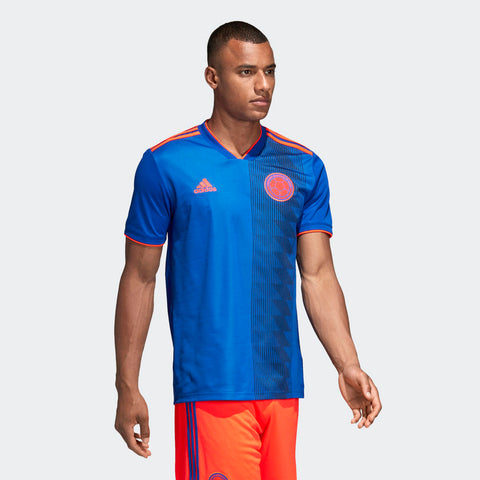 Men's Authentic adidas Colombia Away Jersey 2022