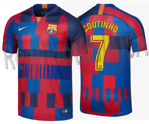 Nike Coutinho FC Barcelona Mashup Jersey 1999-2019 943025-456 