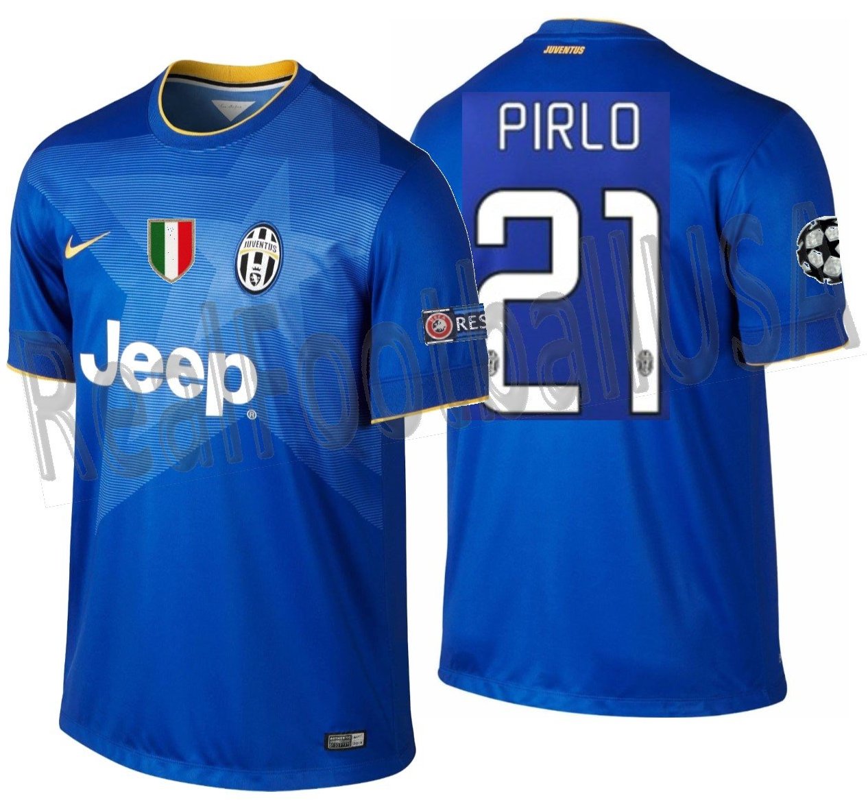 Nike Juventus13-14 PIRLO 21 ユニフォーム 2013-14 Juventus Away Shirt Pirlo #21 (M)