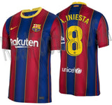 NIKE ANDRES INIESTA FC BARCELONA HOME JERSEY 2020/21 1